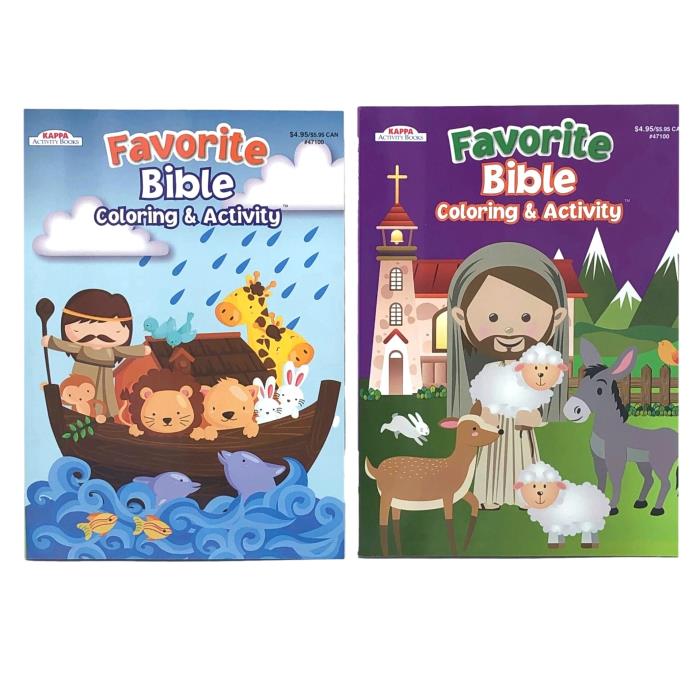 BIBLE STORIES COLORING BOOK